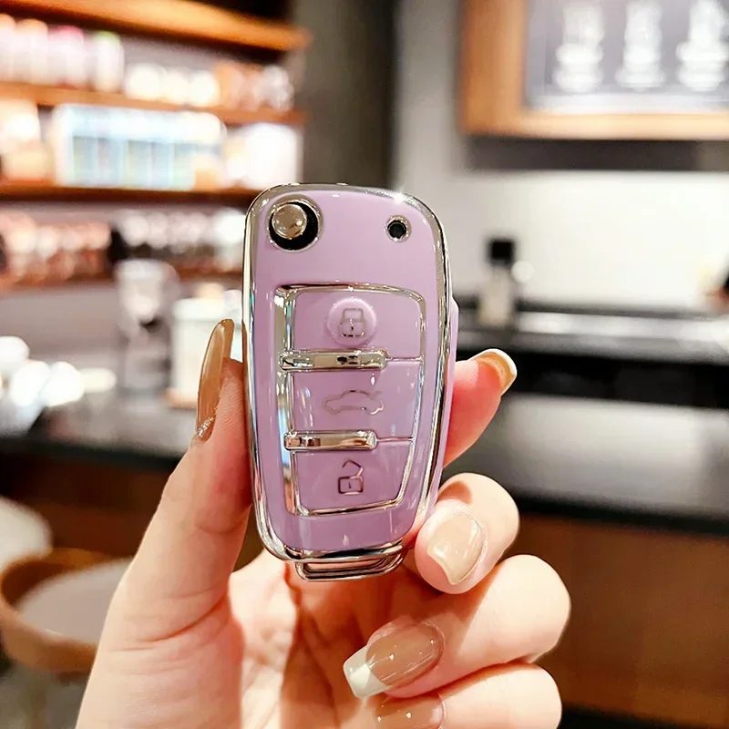Key Case Key Case Cover Car Key Shell Remote Control Case Cover Car Remote Key Case Cover Protect Shell Fob For Chery ARRIZO7 E3 E5 A3 A5 Tiggo 2 3 5 3X Fulwin2 Eastar Little Ant Airyze Ruihu