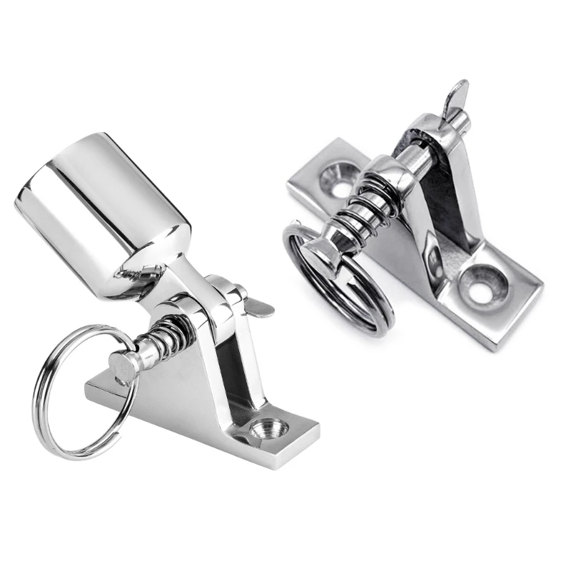 

90°Bimini Top Deck Hinge Stainless Steel Marine Boat Deck Hinge Mount Bimini Top Drop Shipping