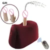 Sex Machine Chair with 2 Pcs Dildos Female Automatic Telescopic Vibrator Masturbation Sex Toys Mimic Ejaculation Massager 1