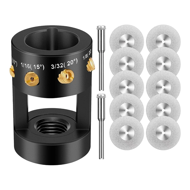 Buy 3mirrors ALUMINUM Tungsten Electrode Sharpener Grinder TIG Welding Upgrade Variable Speed Rotary Tool 24 Guides W Dust Cover Cut Off Slot Multi Angle Offsets 5 Pro Diamond Wheels 2 Cnc Mandrels