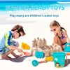 13/18PCS Summer Children Beach Toys Set Cartoon Bucket Shovel Silicone Sandbox Accessories Bag Summer Outdoor Sand Water Toys 3