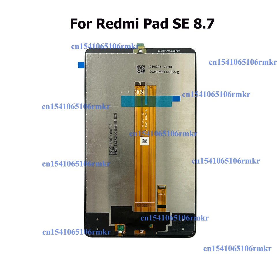Arbilato Écran LCD Pour Xiaomi Redmi Note 8 Pro LCD Écran Tactile