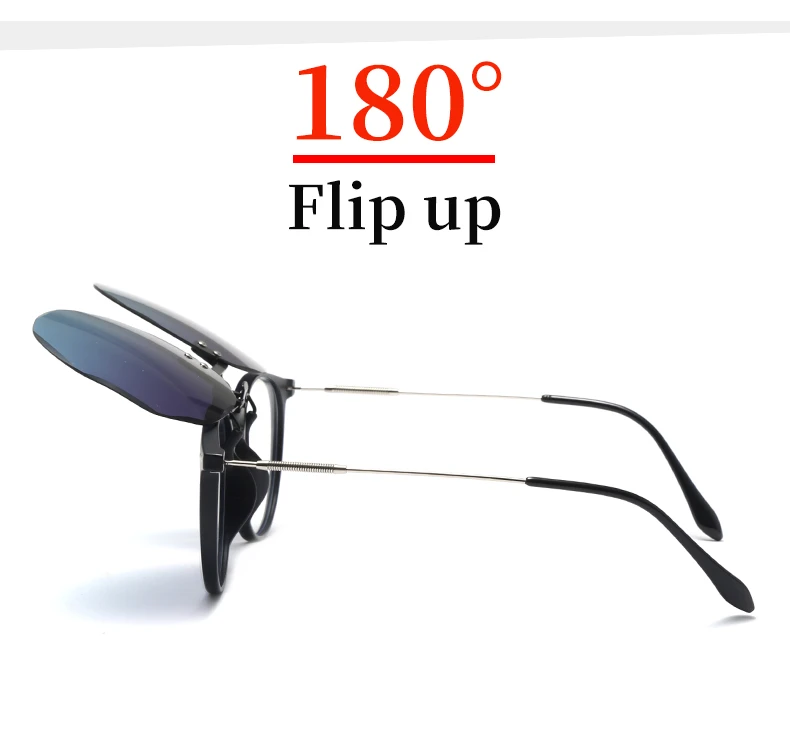 Mode gepolariseerde clip-on zonnebrillen voor mannen en vrouwen, vissen, autorijden, fotochromatische zonnebrillen, anti-UV, fietsen, buitenbrillen_voghion.com