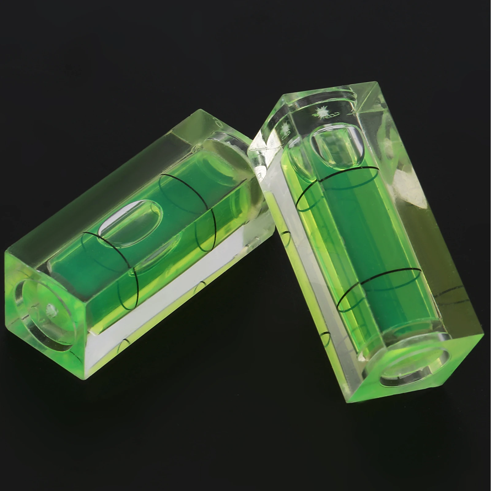 Set 5 Livelle A Bolla Piccole | 15x15x40mm, Precisione 60, Per Strumenti Di Precisione