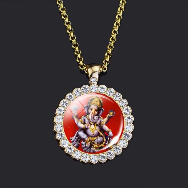 Shiva Parvati Necklace Hindu God 