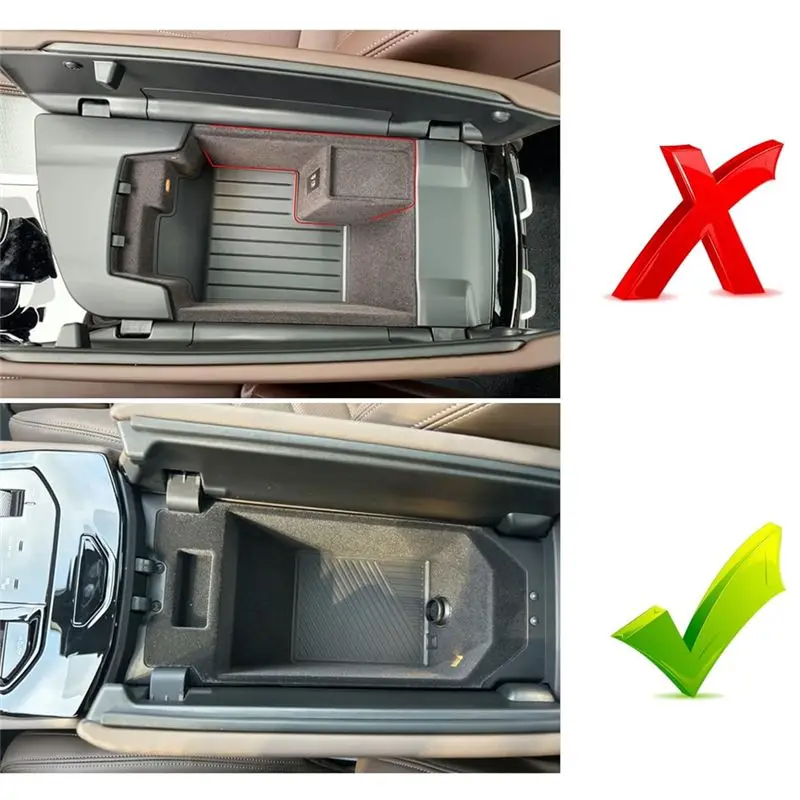 BMW 5 시리즈 G60 2024 센터 콘솔 오거나이저 팔걸이 수납함 트레이 내부 액세서리