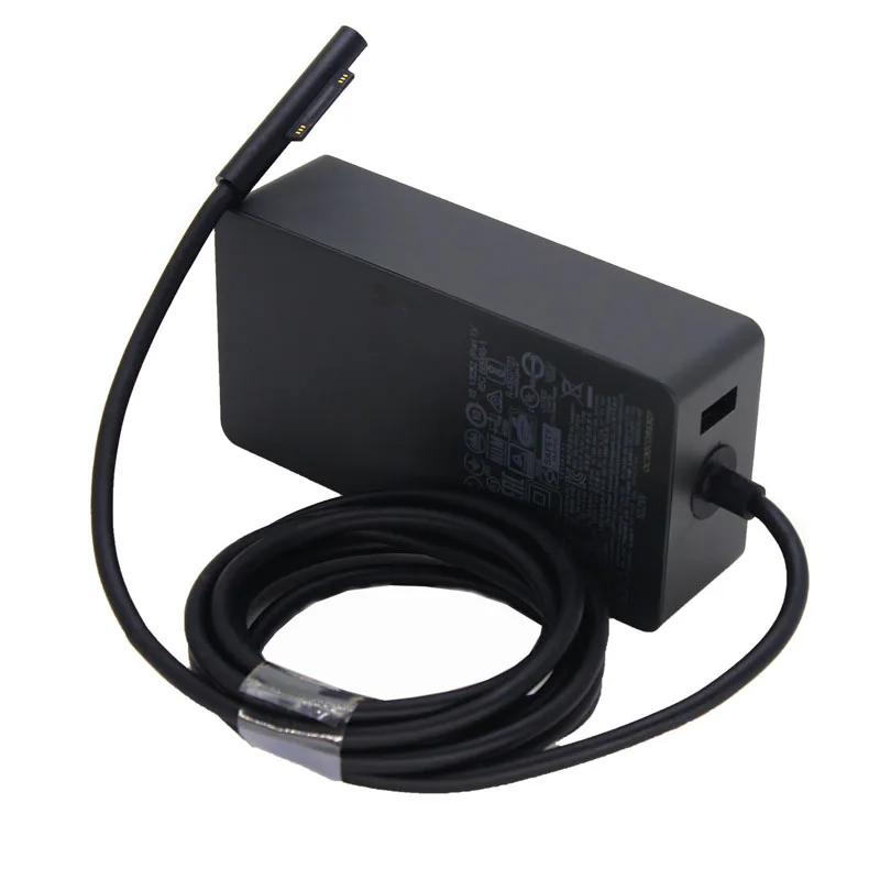 15V 6.33A 102W charger for Microsoft Surface Book 2 Laptop  with DC 5V 1.5A USB Charger 2