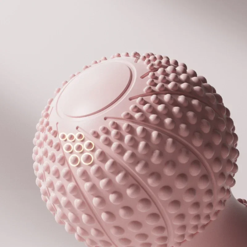 Peanut Massage Ball Double Lacrosse Balls Trigger Point Deep Tissue Exercise Arm Leg Back Muscle Massage Roller Yoga Fitness