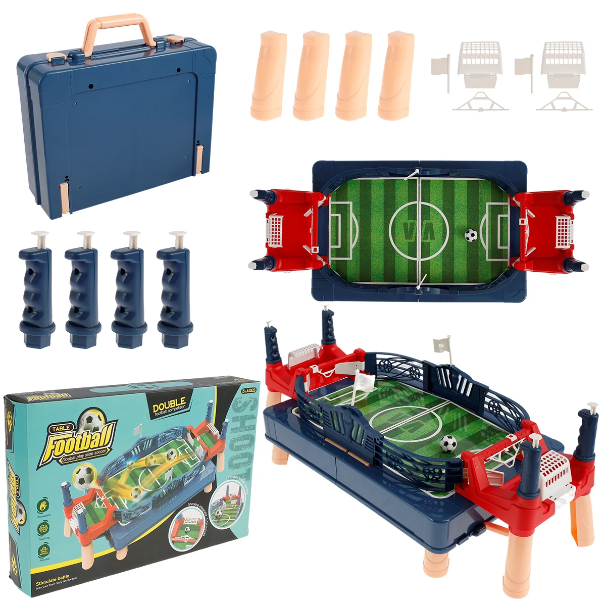 1pc Football Table Game For 2 Players, Interactive Desktop Soccer