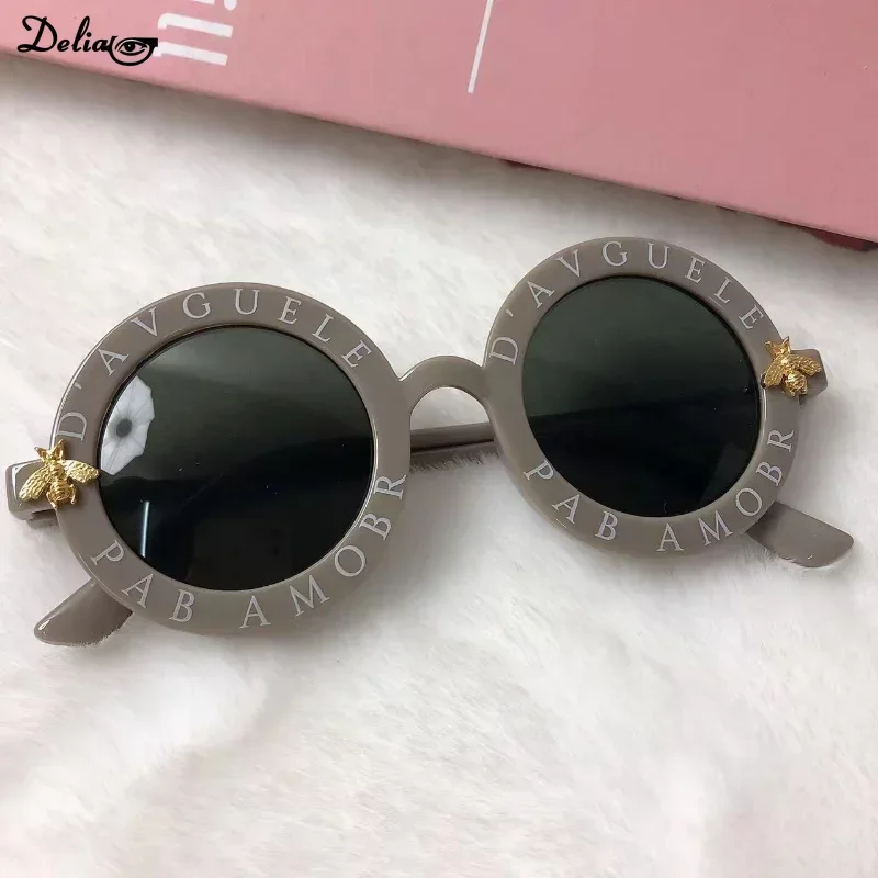 Fashion Children Sunglasses Round Classic Cute Girls Kids UV400 Protection