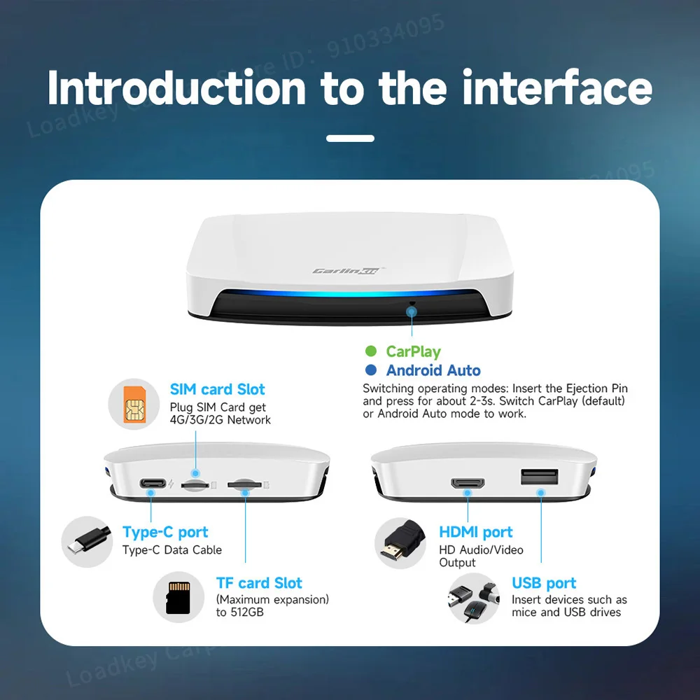 最新Carlinkit Aibox-HDMIワイヤレスアダプター CarPlay 【公式通販】