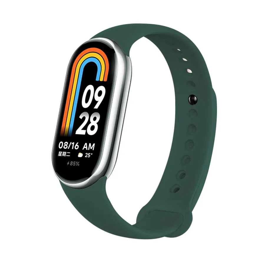 Sport Silicone Rubber Smartwatch Wristband Bracelet - Universal Fit