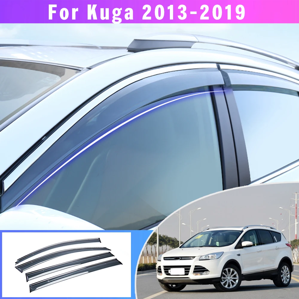 

Козырёк от солнца и дождя для Ford Kuga 2013 2014 2015 2016 2017 2018 2019
