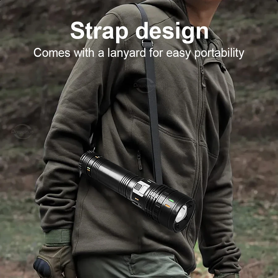 قضيب مصباح أسنان ذئب قوي ، ضوء قوي ، شحن ، خارجي ،...