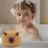 Capybara Bath Sponge Ball Cute Cartoon Animal Baby Shower Brushes Body Cleaning Brush Bubble Sponges Bathroom Accessories 3