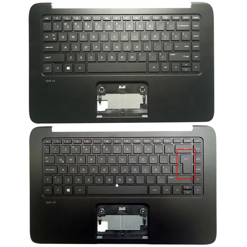 

Чехол для ноутбука HP Split X2 13-M100 13-G000 13-F000 13-M001TU, черный чехол для ноутбука с упором для рук 737219-001