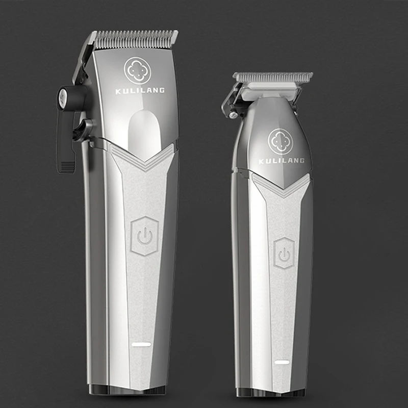 Professional Men's Hair Clipper Trimmer Wireless Barber trimmer for men Oil Head Hair Salon Madeshow Kulilang R55 R66 R77F hair clipper hair trimmer
