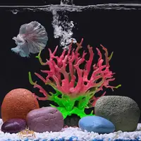 Aquarium Coral Simulation Fish Tank Plants Landscape Decoration 5