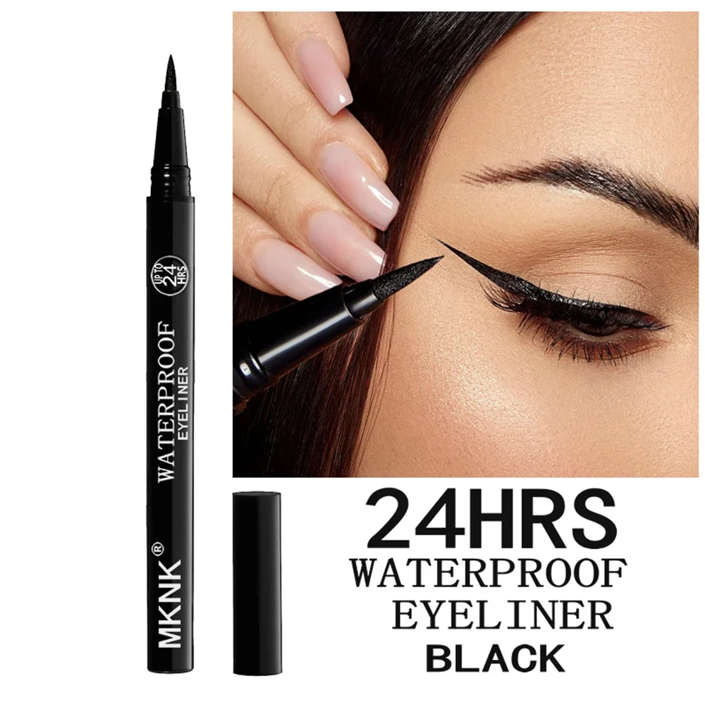 Waterproof Long Lasting Black Eyeliner Pencil Smudge Proof Set_voghion.com
