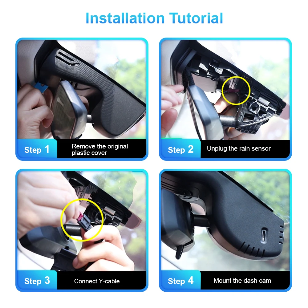 ARB 4K Dash Cam for BMW Z4 G29 (-2026), OEM Style Car DVR with WIFI, APP Control & Super Night Vision