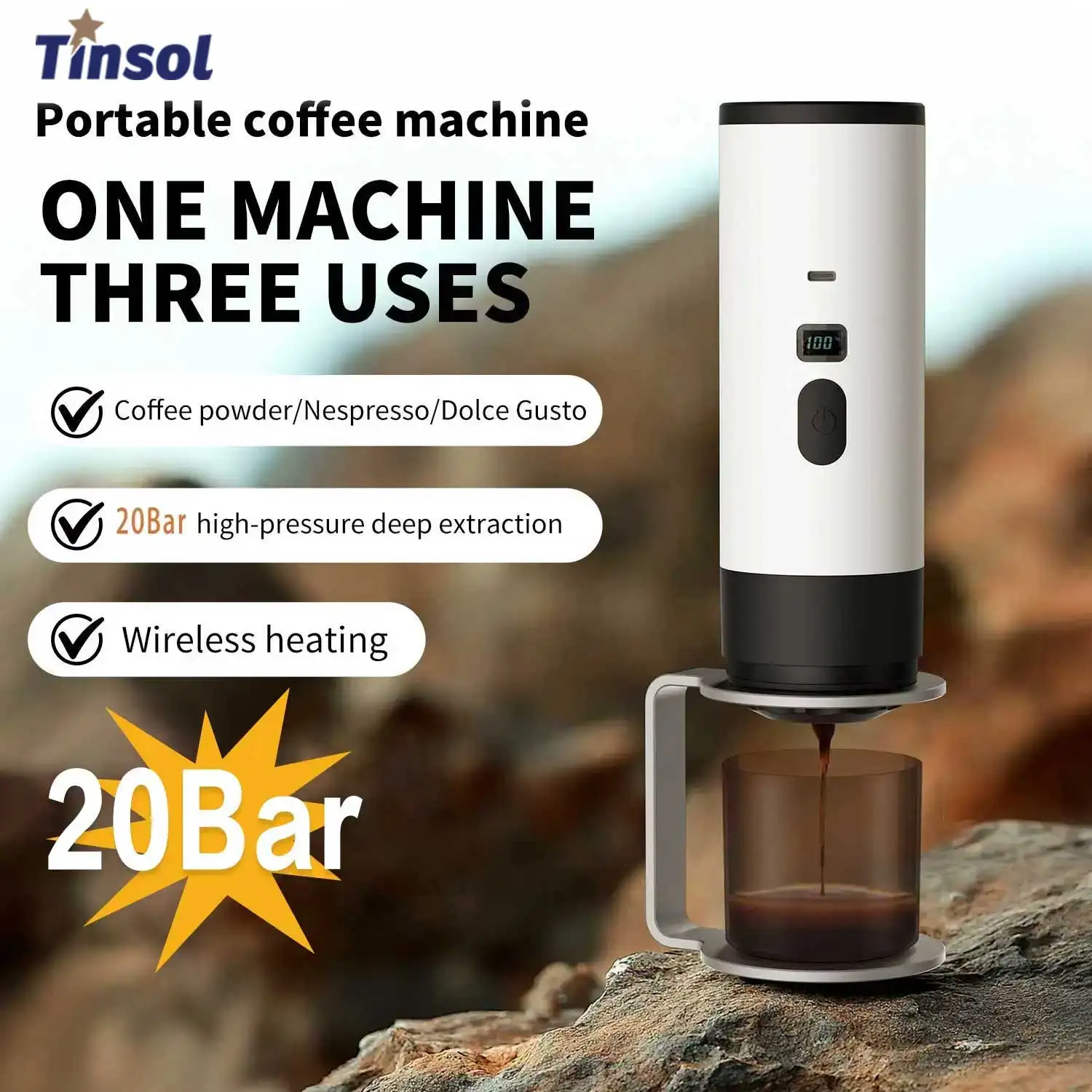 Portable Electric Coffee Maker 1