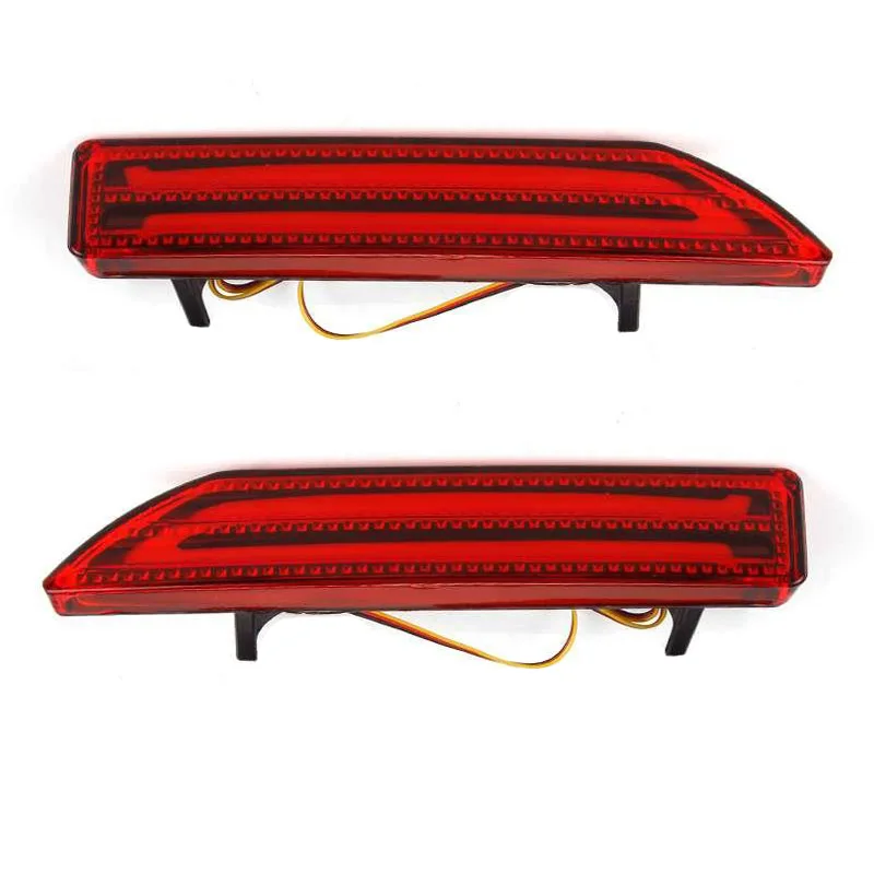 

Car Rear Bumper Light Guide Strip with Driving Brake Dual Function Rear Lamp Tail Light for Honda CRV 2009 CITY