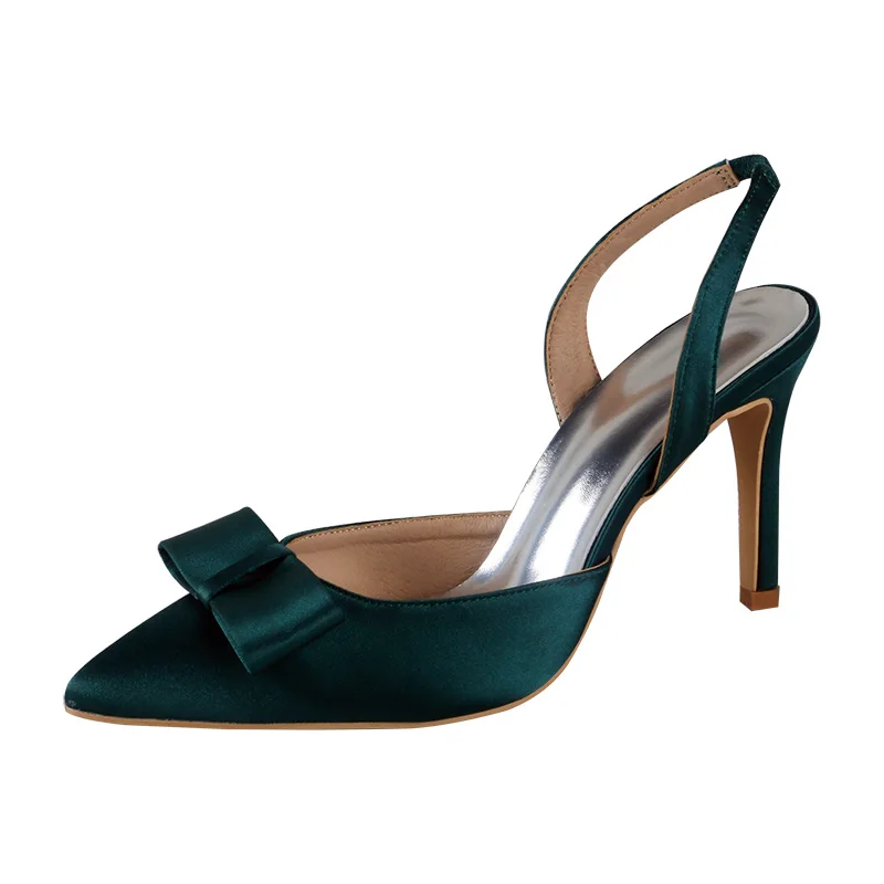 Customized Navy Wedding Guest Bridal Shoes Woman Summer 2024