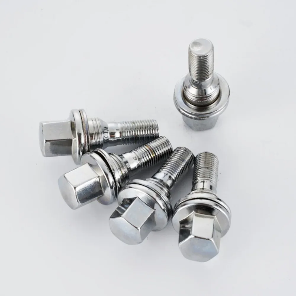 1pc Lug Bolts Wheel Hub Screws Suit for Peugeot Series M12x1.25 Hex 17mm Length 59mm