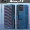 For Samsung Galaxy A31 Case Leather Wallet Flip phone Case For Samsung A31 Case A 31 A315F Soft Silicone Cover Fundas Coque etui 1