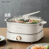 Joyoung Household Electric Hot Pot. Multifunctional Mandarin Duck. Split Design. Large Capacity. Cook Delicious Meals. 1