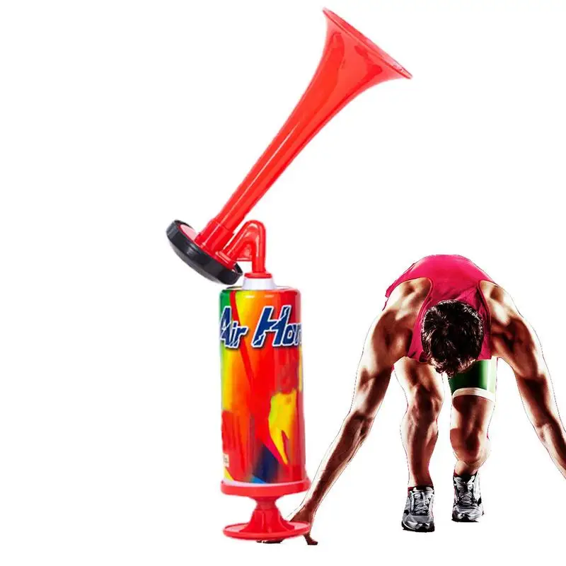 Soccer Football Stadium Plastic Horn Handheld Air Cheering Loud Voice Cheering Party Props For Kids Adults