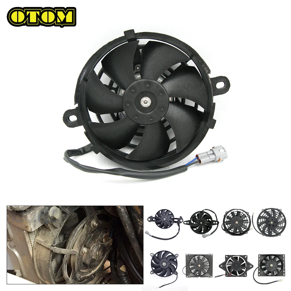 MotorcycleUniversalRadiatorFanCoolingMountingKitOilCoolerWater