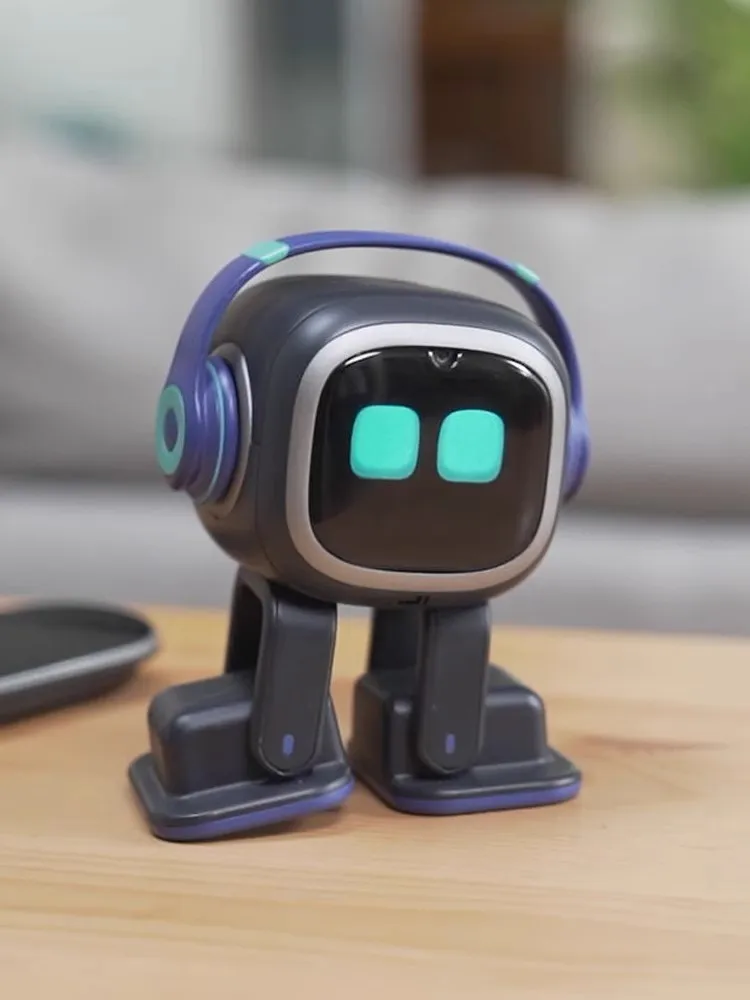 Emo Robot Intelligent Ai Emotional Communication Interactive Dialogue Recognition Emopet Desktop Companion Toy Model Custom