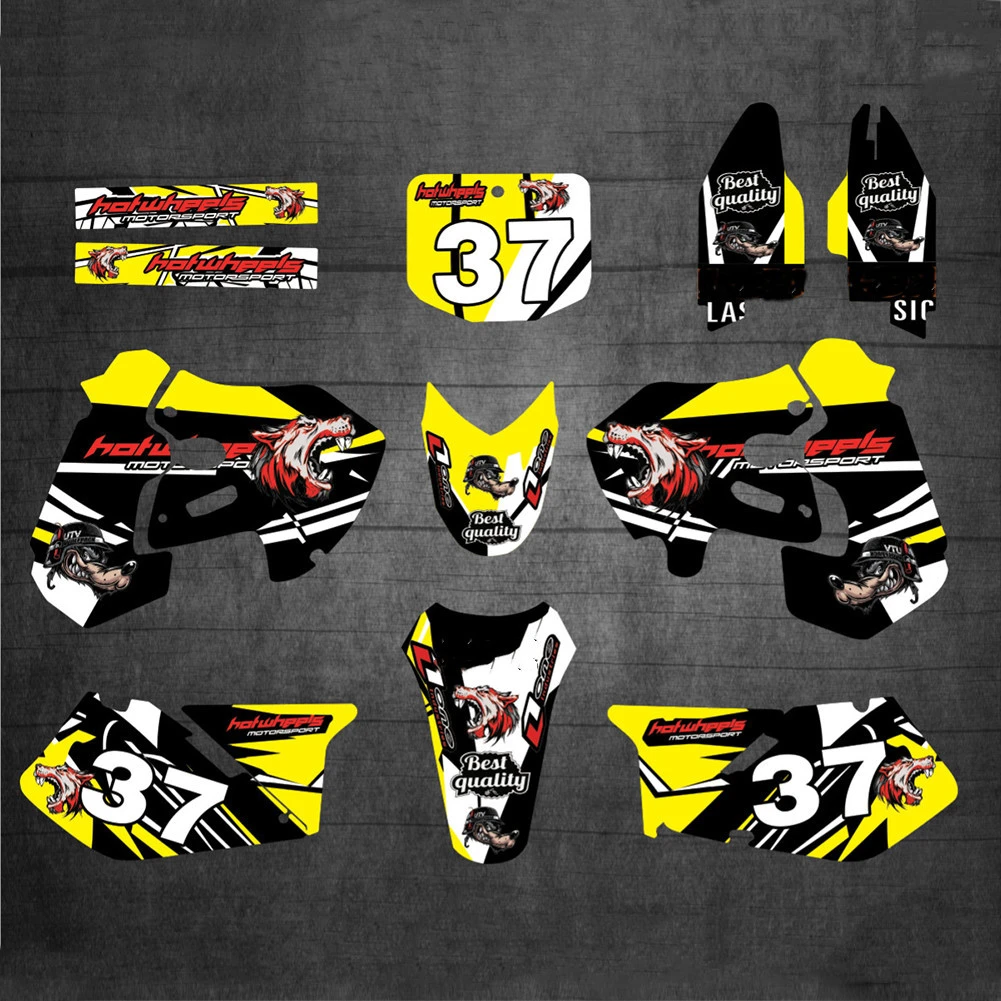 Graphics decal kit スズキRM125 RM250 RM 125 250 1996 1997 1998 D3のデカール