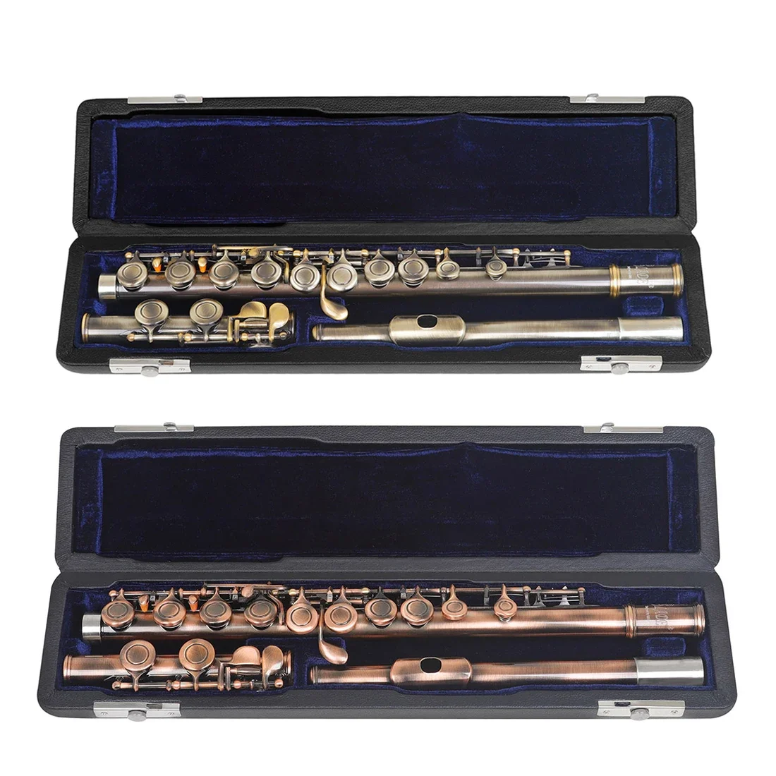 Transverse Flute 16 Closed Holes C Key with E key
