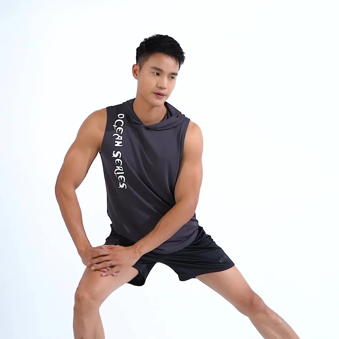 

Men's Quick Dry Hooded Vest Solid Sleeveless T-shirt Vest Wide Shoulder Sweatshirt Fitness Training Muscle Workout Gym Tank Tops