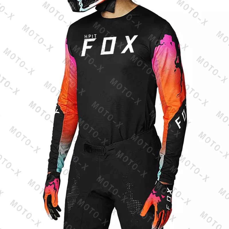Maillot Fox Ranger Block SS – Manches Courtes, VTT Downhill/Enduro, Homme