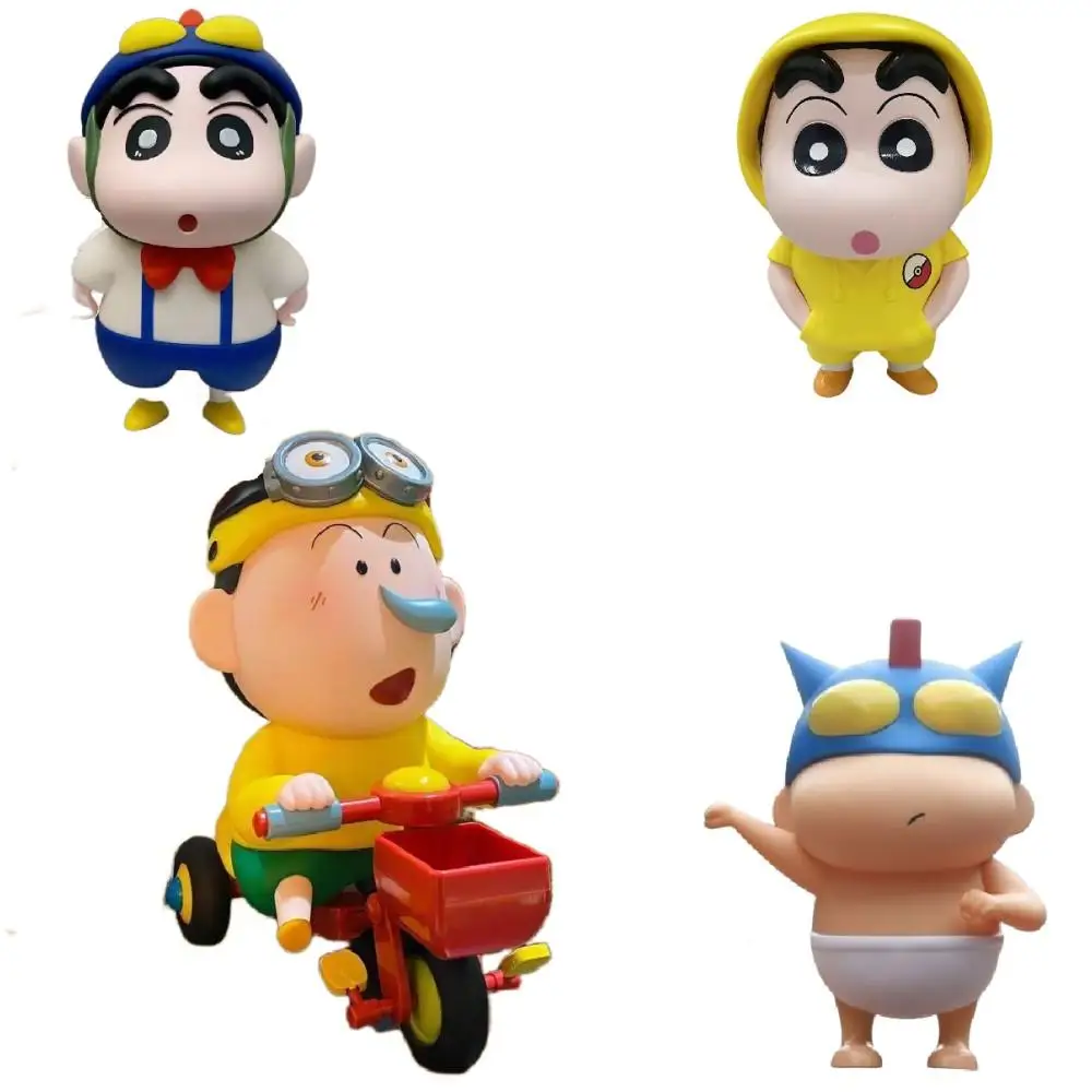 

Anime Kawaii Crayon Shin-Chan 43Cm Extra-Large Size Crayon Cos Psyduck Desktop Bedroom Decoration Collectibles Birthday Gifts