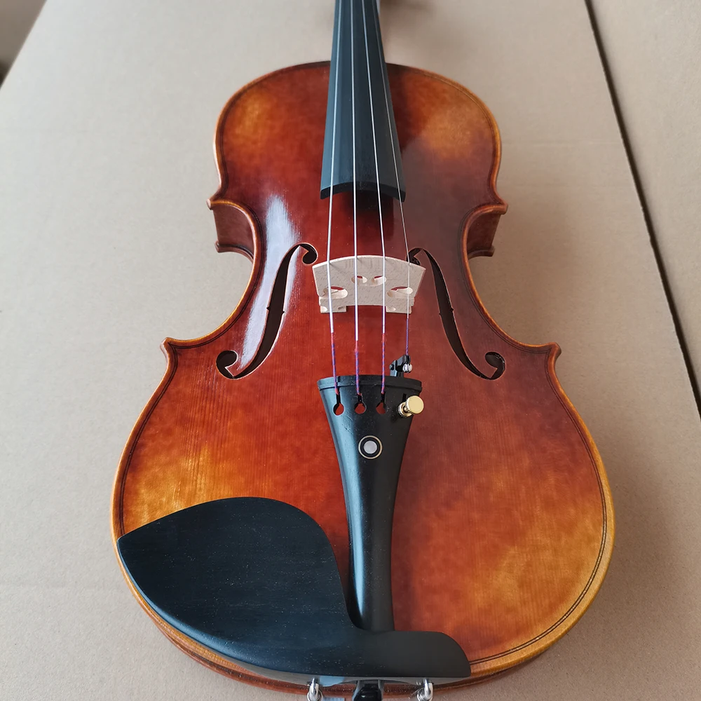 Guarneri 1743 cannon Handmade Violin 4/4 Italian retro Oil varnish Maple Violin professional Musical Instruments with case