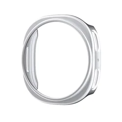 Matte Protective Hard Case with Hollow Out Design for Watch 9 8 44mm (3 Sliver)