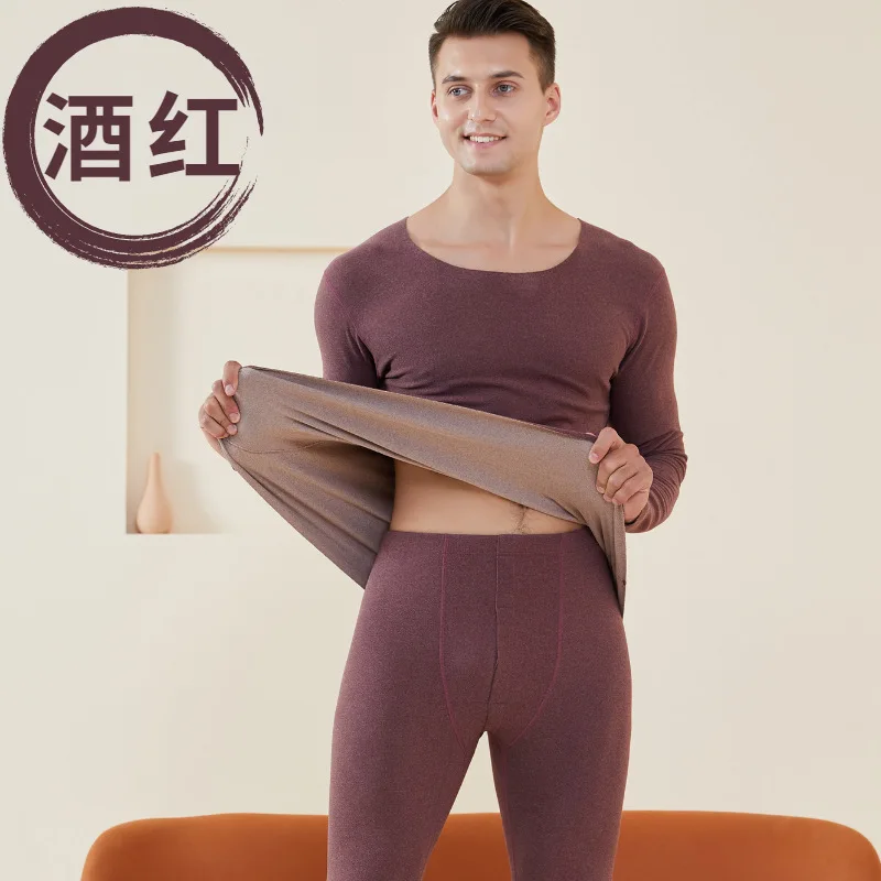 Intimo termico da uomo uomo inverno mutandoni abbigliamento termico AB  Surface Plus intimo termico addensato in velluto per uomo donna - AliExpress