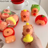 Capybara Squeeze Toy Cute Cartoon Fidget Toy Pinch Kneading Toy Decompression Toy Kid Party Favor 1