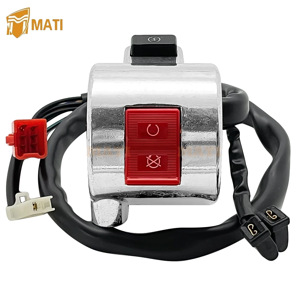 Right Start Stop Kill Control Switch for Honda Shadow Spirit 750 VT750 VT750C2 2007-2014 35130-MFE-672 35130-MFE-671