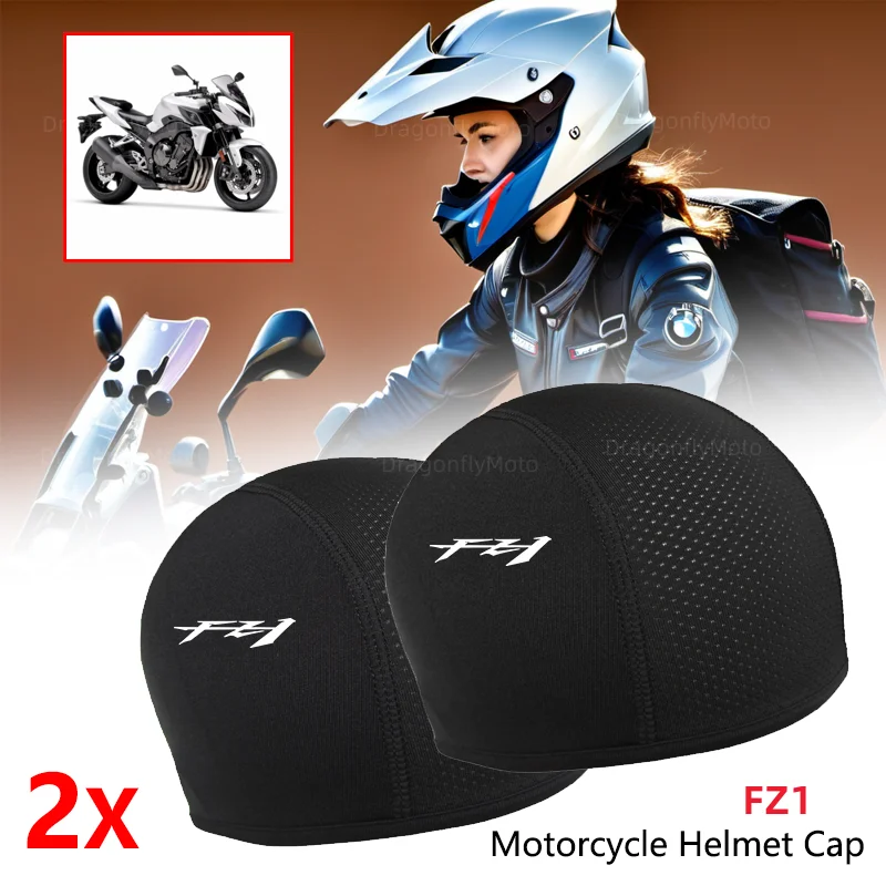 

For YAMAHA FZ1 FZ 1 FZ-1 2006-2015 2014 2013 Motorcycle Balaclavas Helmet Inner Sweat Wicking Hat for Men Women Sports Hat Caps