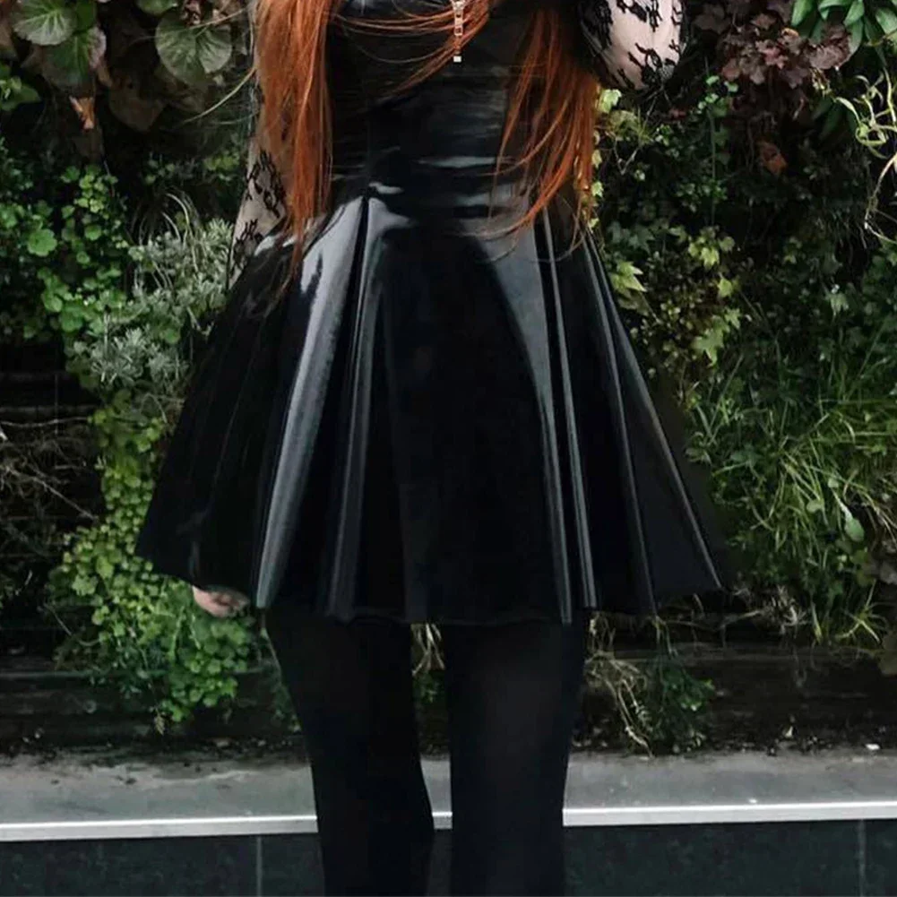  ¦ ̴ PVC Ư  ĿƮ     ø ĿƮ Ʈ Bodycon ź ؽ ̴ ª ĿƮ
