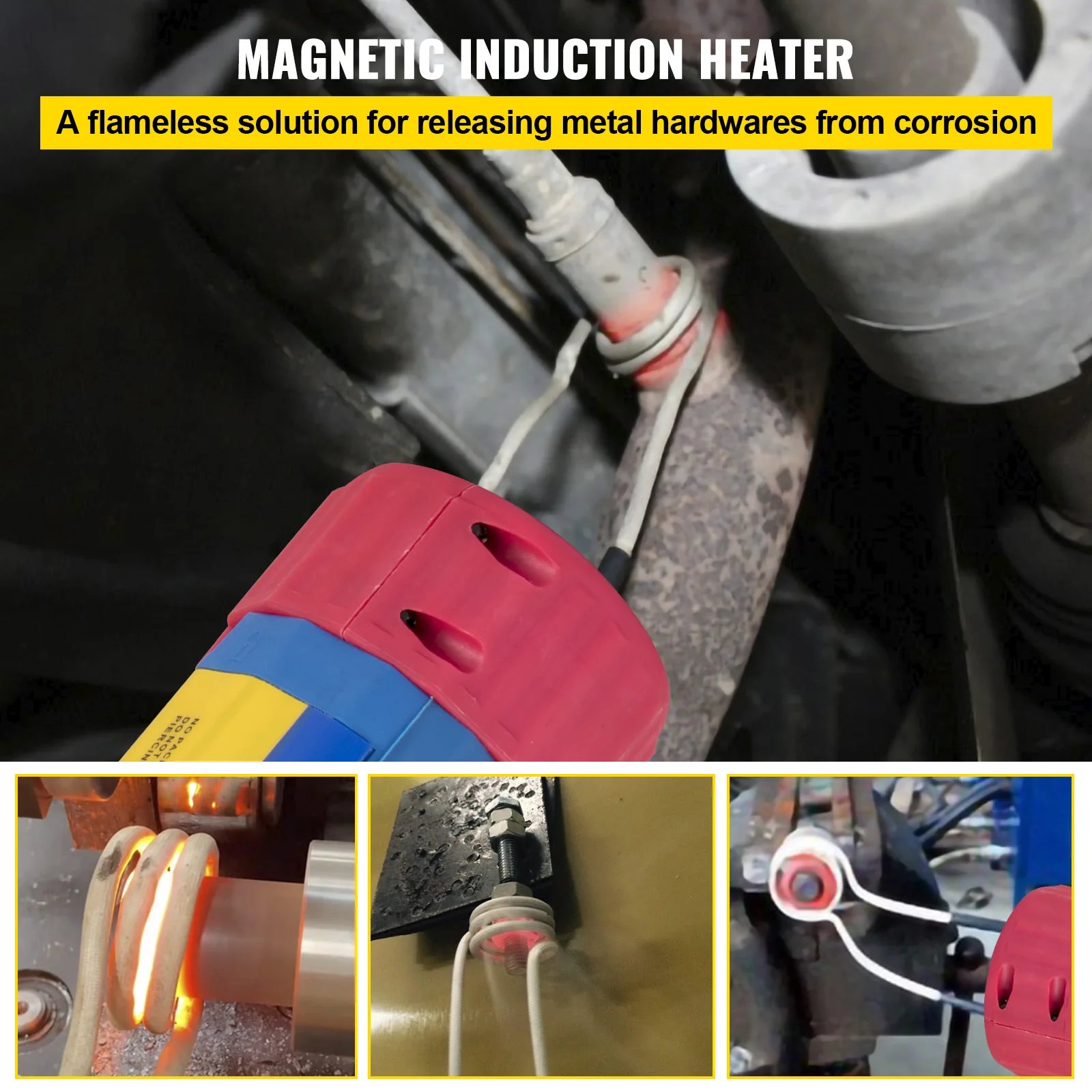 Magnetic Induction Heater Kit 1KW 110V 220V Handheld