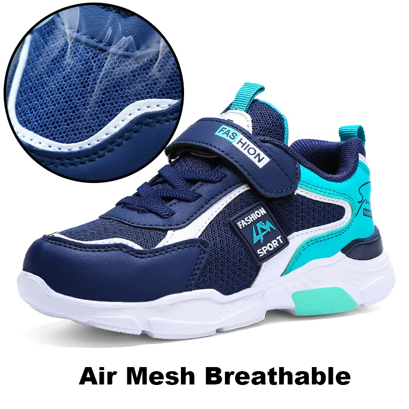 Kids’ Sneakers Children Casual Sports Shoes for Boys Breathable Summer Mesh Kids Hook&Loop Students Girls School Running Shoes Best Sellers In Shoes