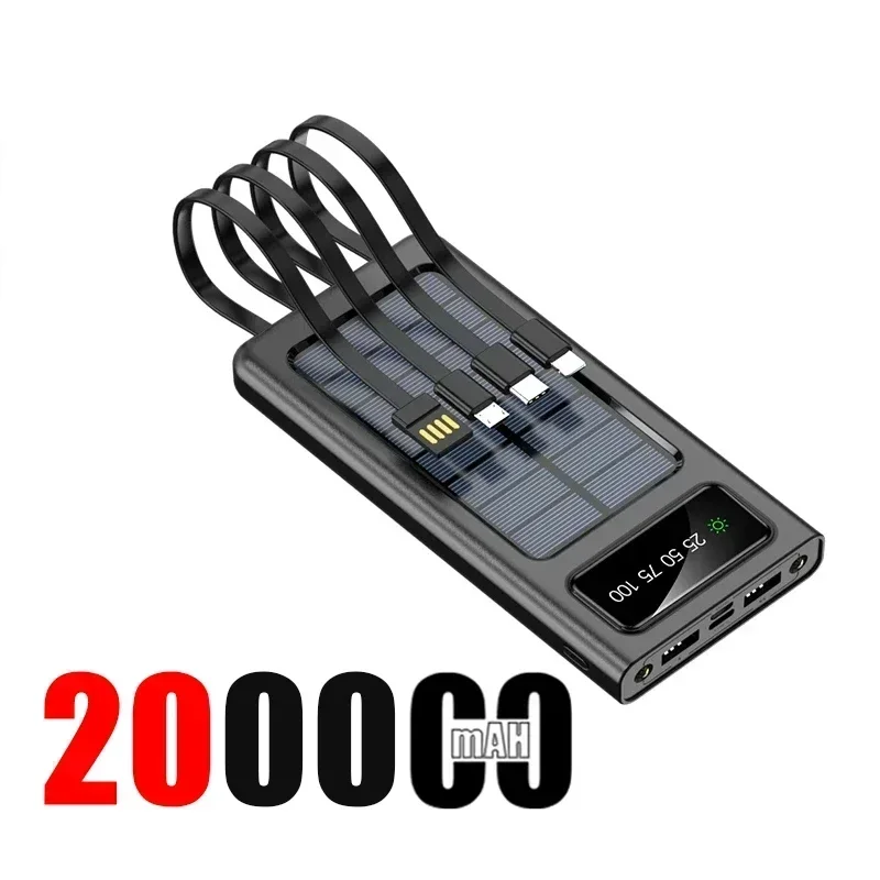 200000mAH Black
