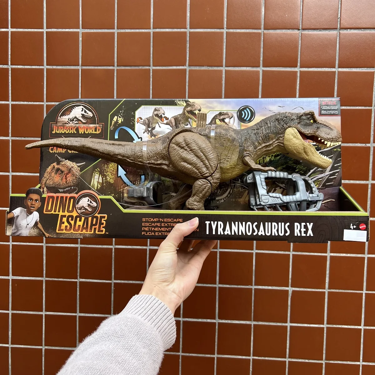 Jurassic World T-Rex Fuga Extrema - Jurassic World - Mattel :  : Brinquedos e Jogos
