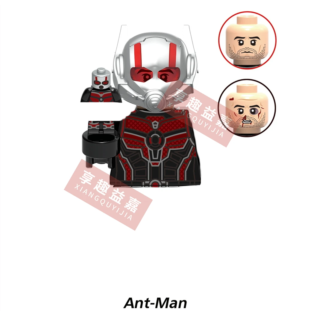 Mini action toy figures Building Blocks Ant-Man and the Wasp Movies hero dolls Educational assemble Toys Gifts For Children 2